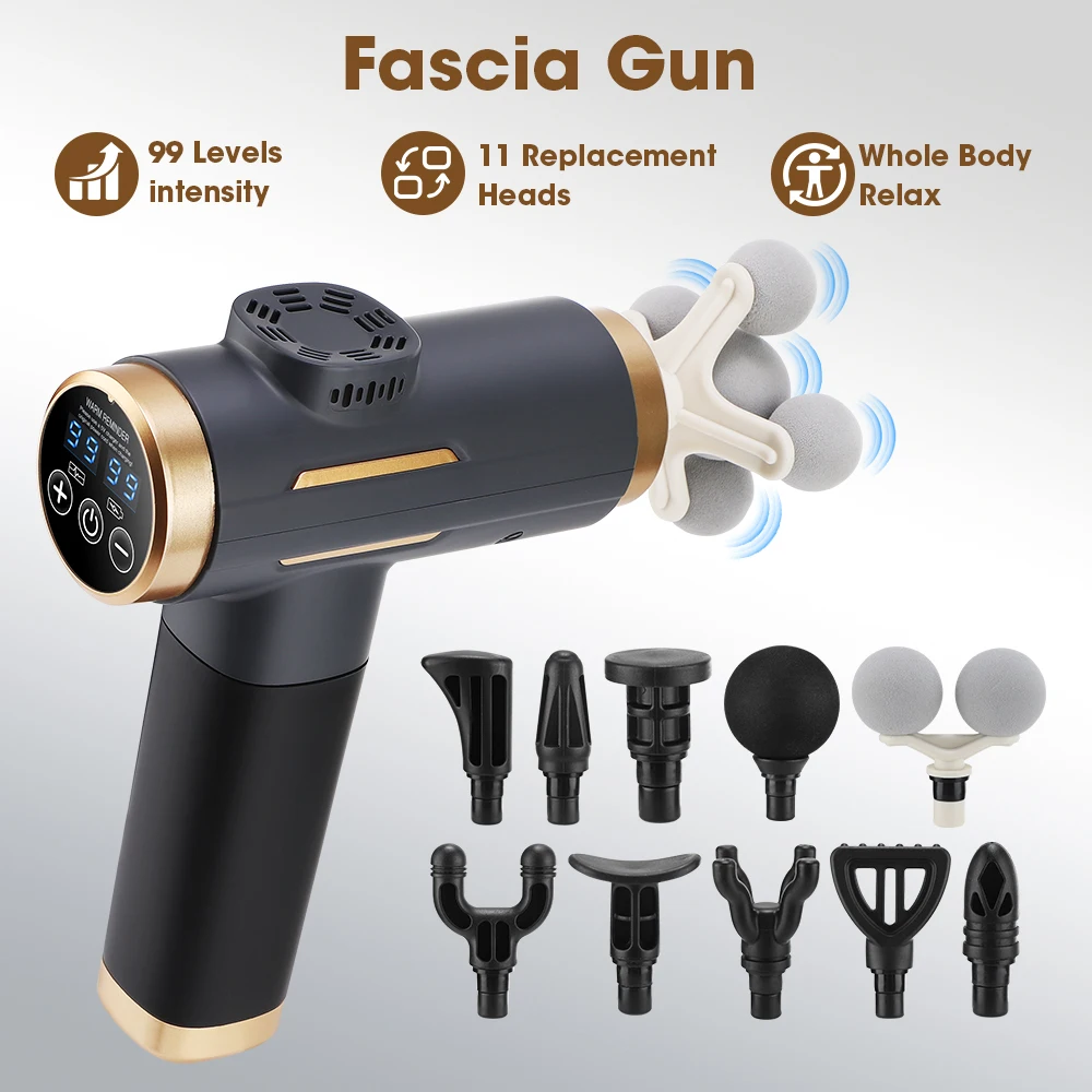 Massage Gun - Electric Fascia Gun 24W 99 Gear