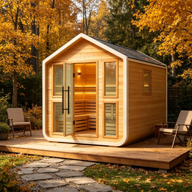 Custom Luxury Sauna Cabin Soli - Spa Wellness Gym recension och pris