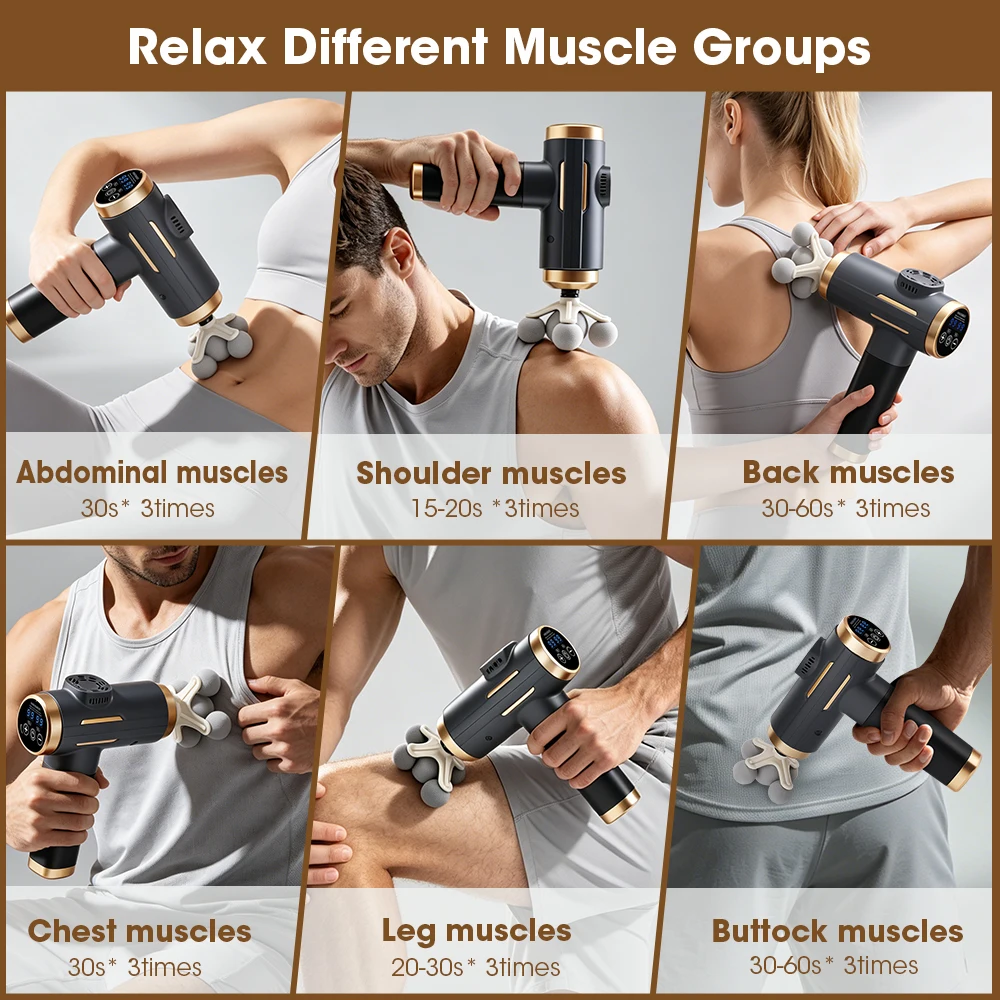 Electric Fascia Gun 24W 99 Gea - Massage Gun recension och pris