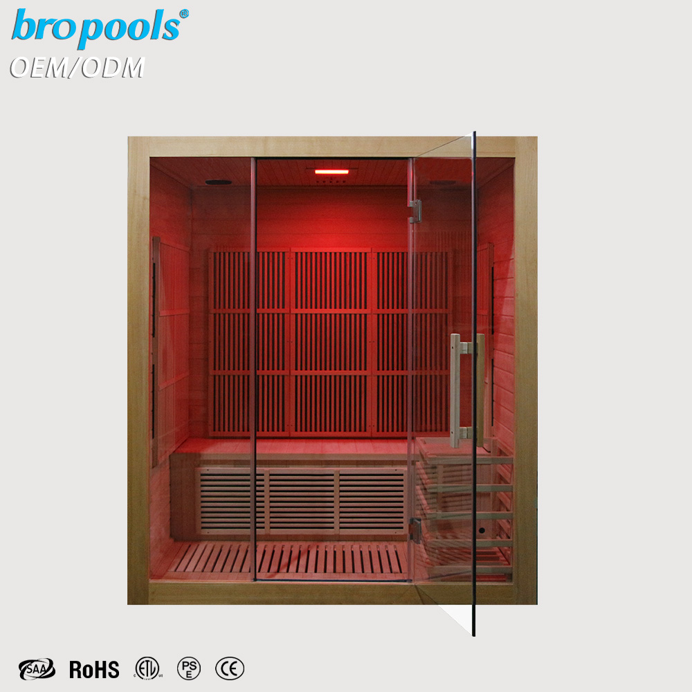 Modern Hemlock Wood Far Infrar - Spa Wellness Gym recension och pris